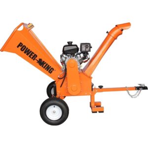 PowerKing 5-Inch 14 HP Chipper Shredder with Electric Starter & Hour Meter – PK0915-EH